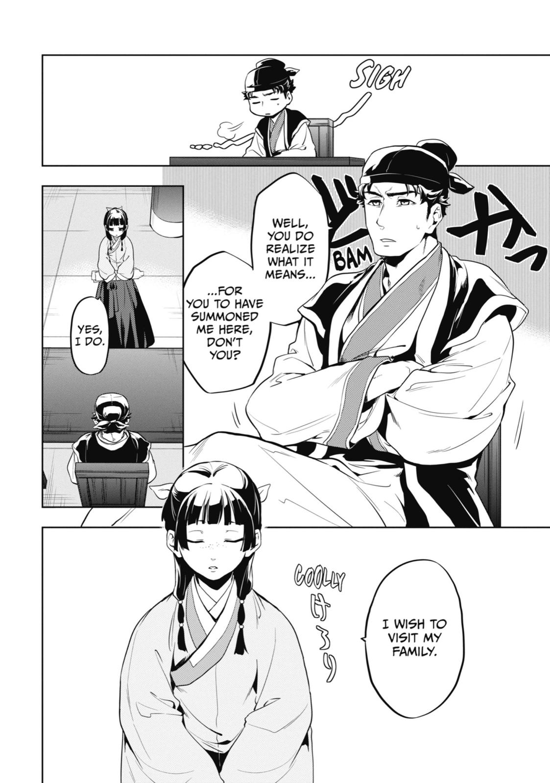 Kusuriya no Hitorigoto Chap 10 - Next Chap 11