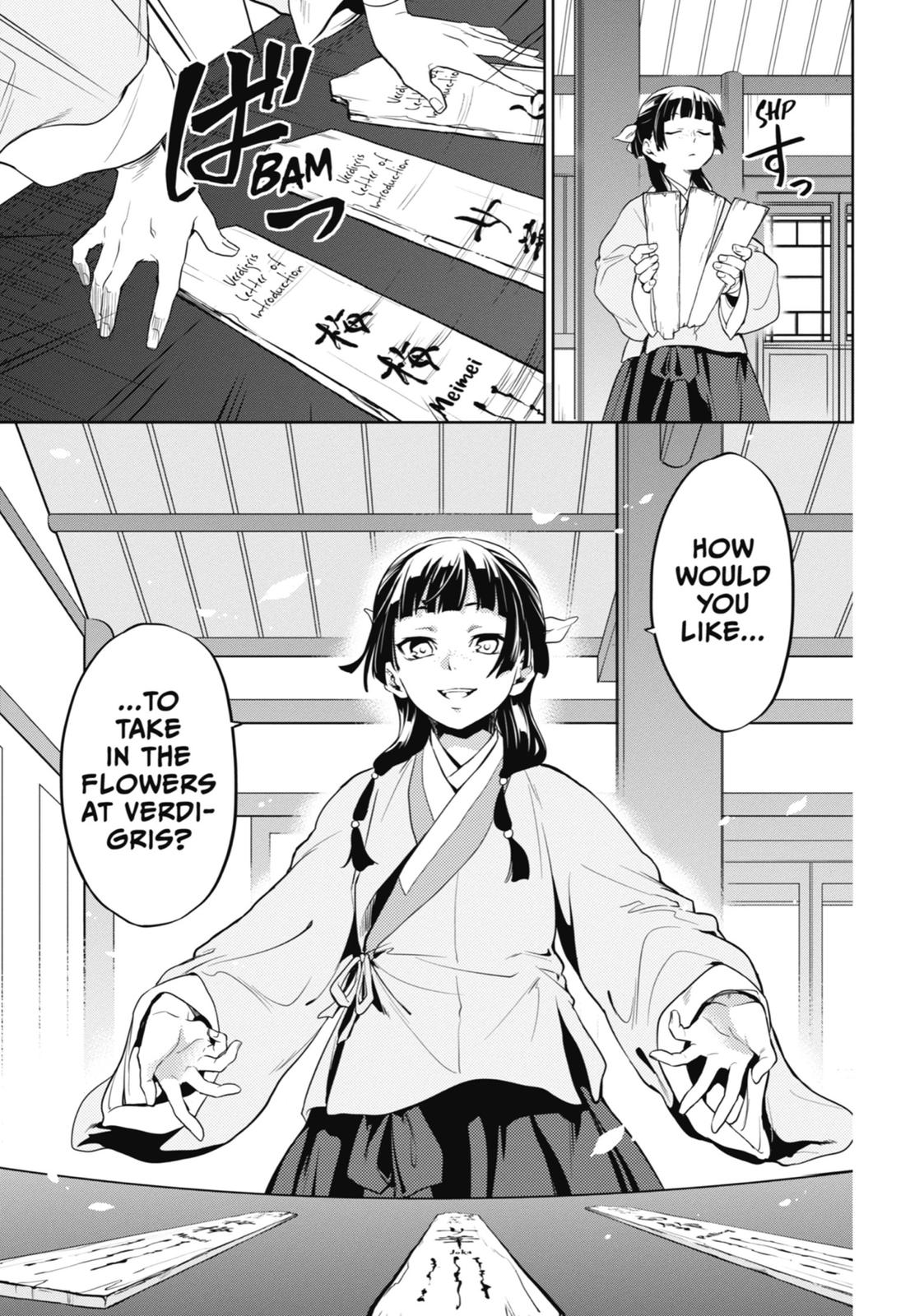 Kusuriya no Hitorigoto Chap 10 - Next Chap 11