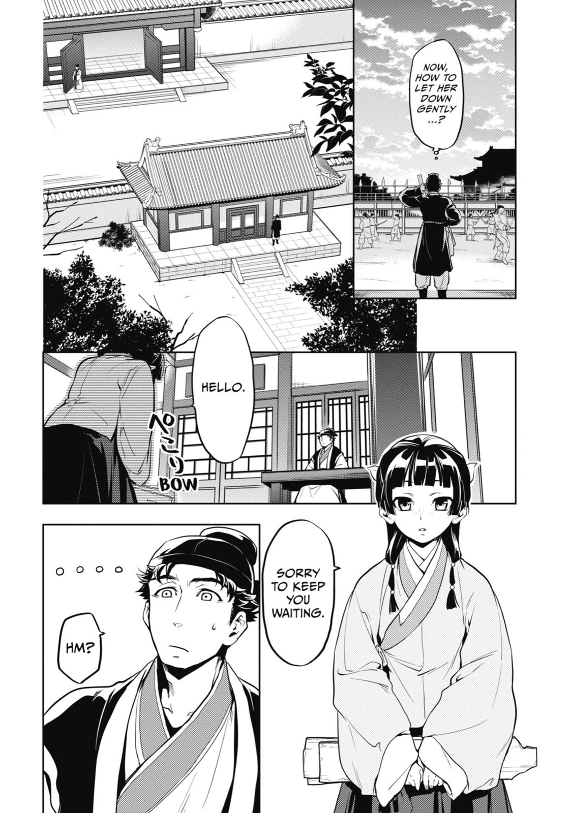 Kusuriya no Hitorigoto Chap 10 - Next Chap 11