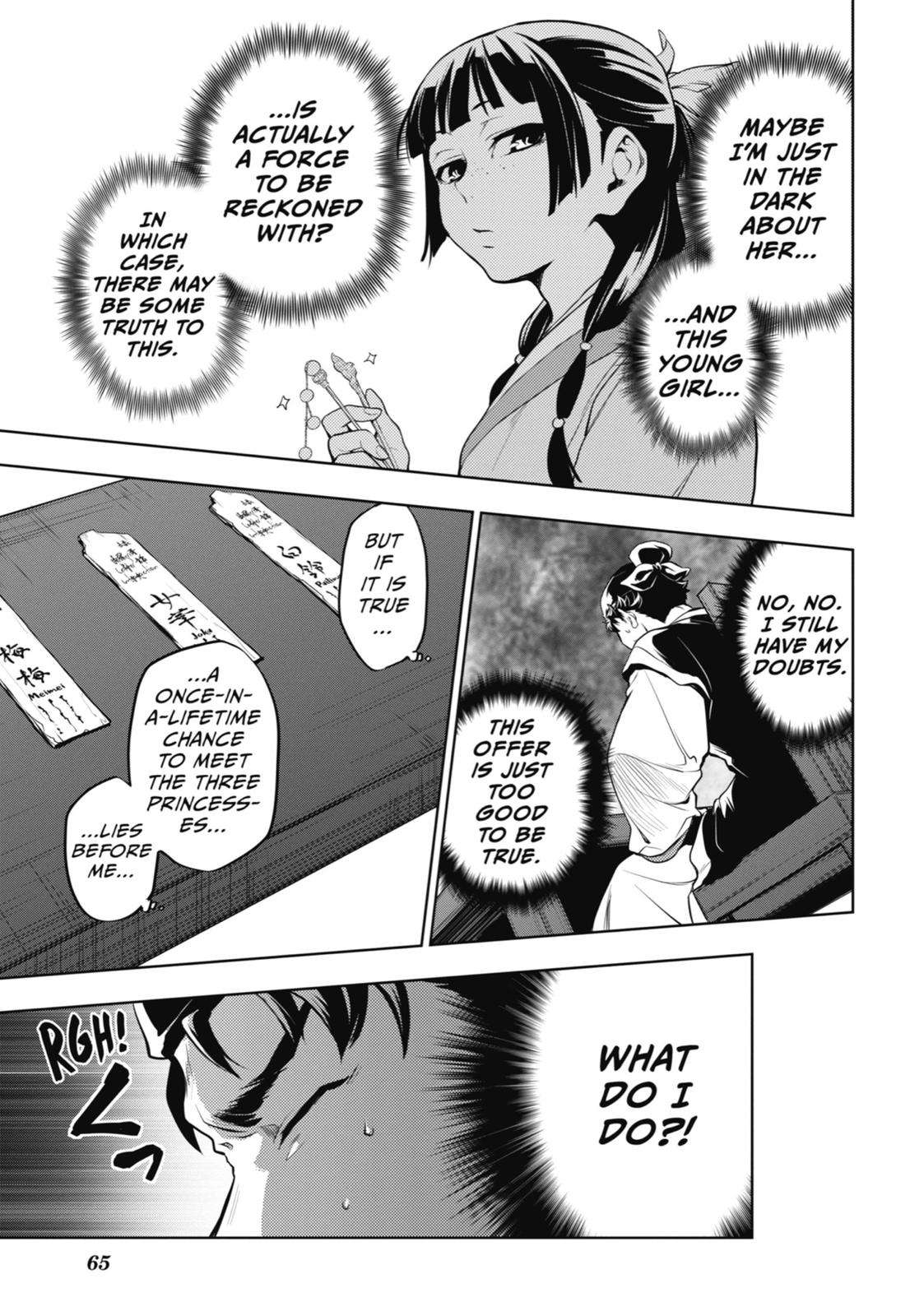 Kusuriya no Hitorigoto Chap 10 - Next Chap 11