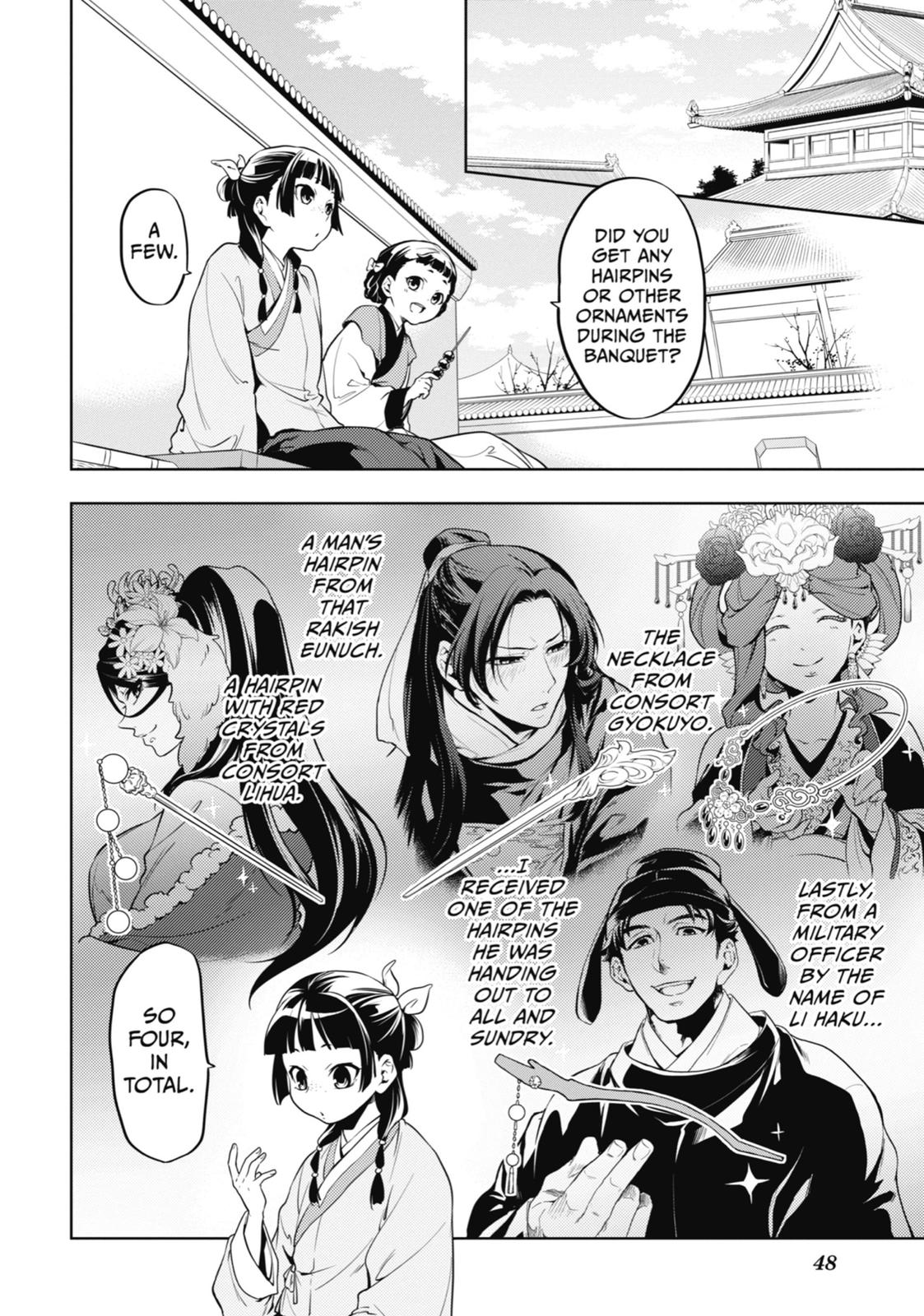 Kusuriya no Hitorigoto Chap 10 - Next Chap 11