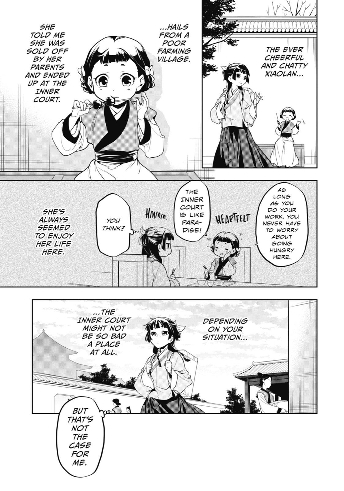 Kusuriya no Hitorigoto Chap 10 - Next Chap 11