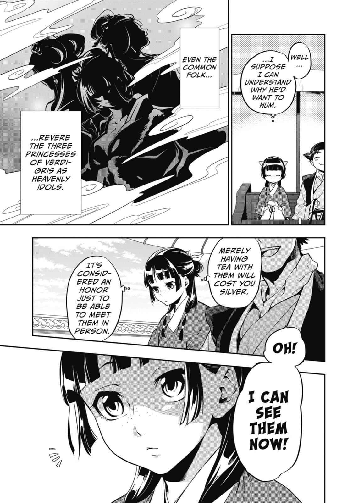 Kusuriya no Hitorigoto Chap 11 - Next Chap 12