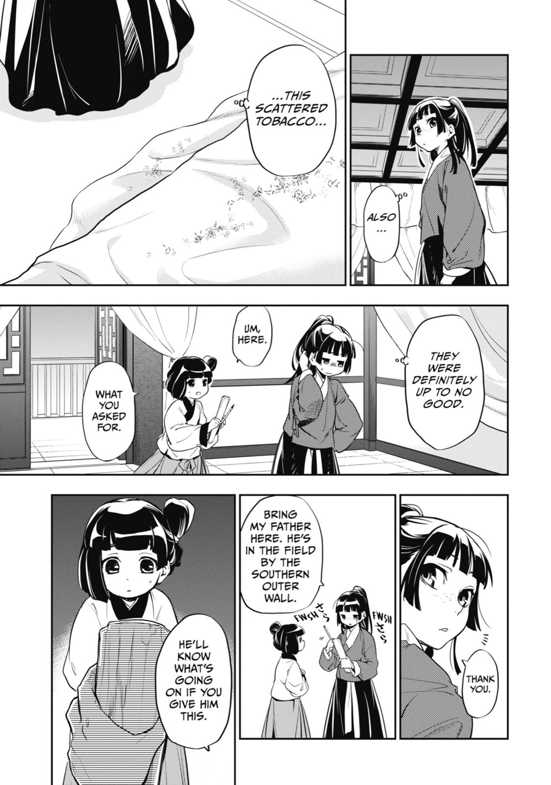 Kusuriya no Hitorigoto Chap 11 - Next Chap 12