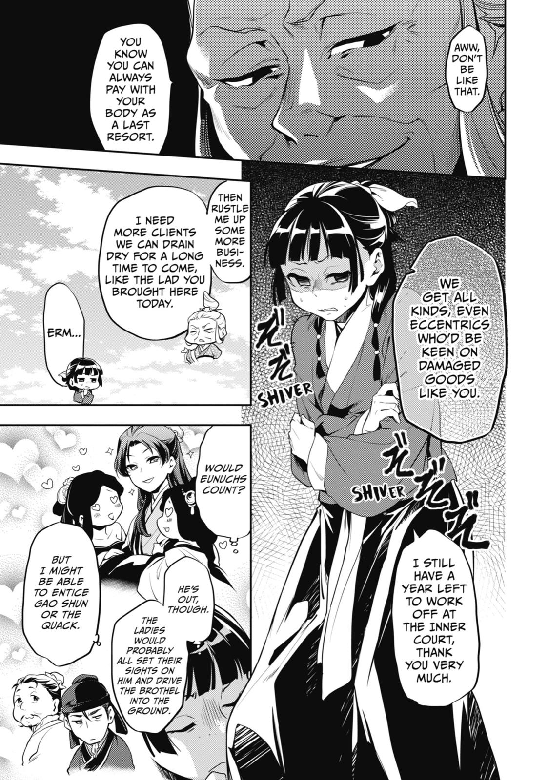 Kusuriya no Hitorigoto Chap 11 - Next Chap 12