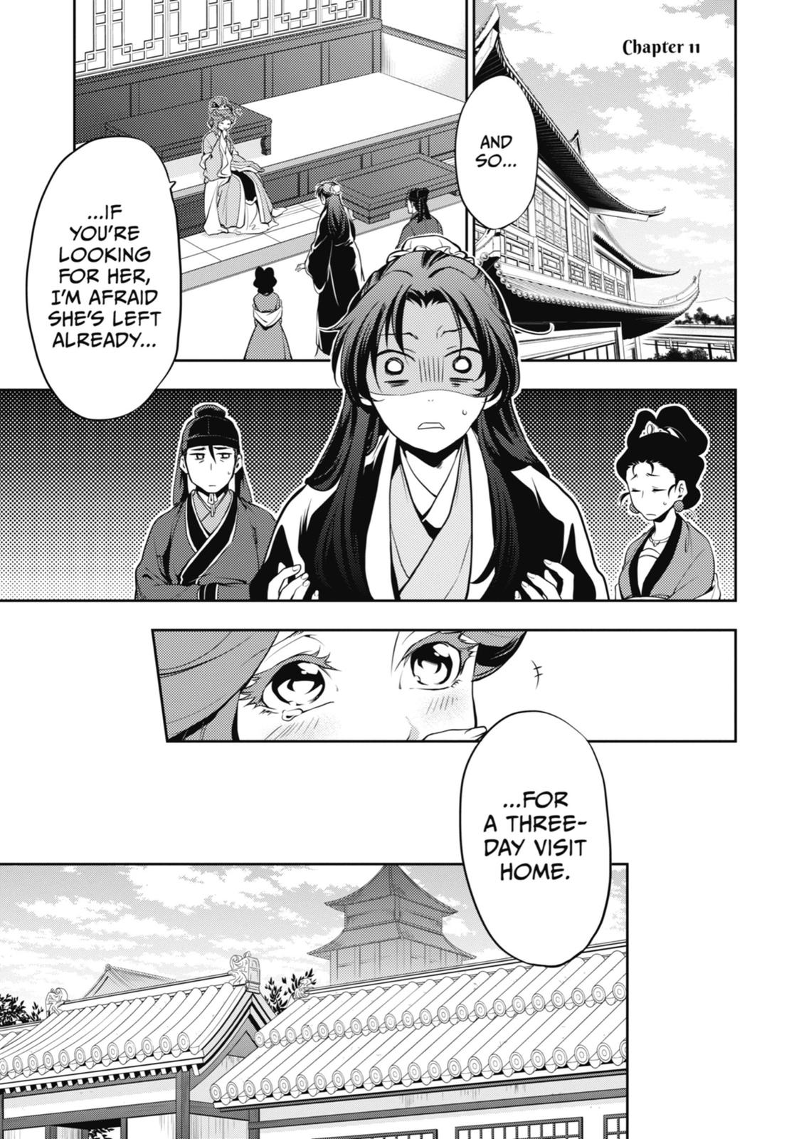 Kusuriya no Hitorigoto Chap 11 - Next Chap 12