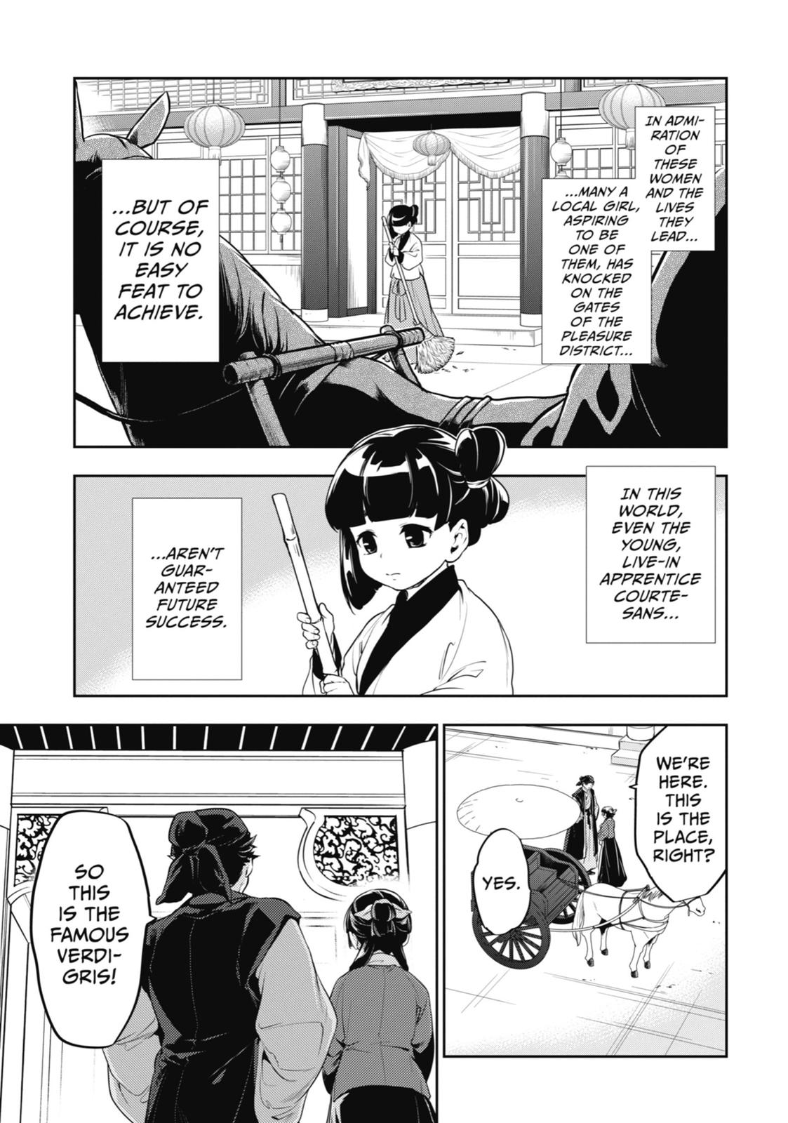 Kusuriya no Hitorigoto Chap 11 - Next Chap 12