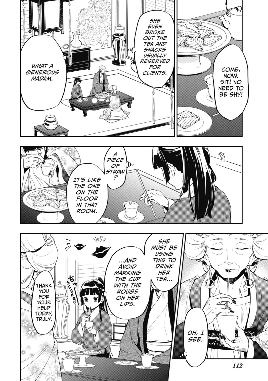 Kusuriya no Hitorigoto Chap 12 - Next Chap 13