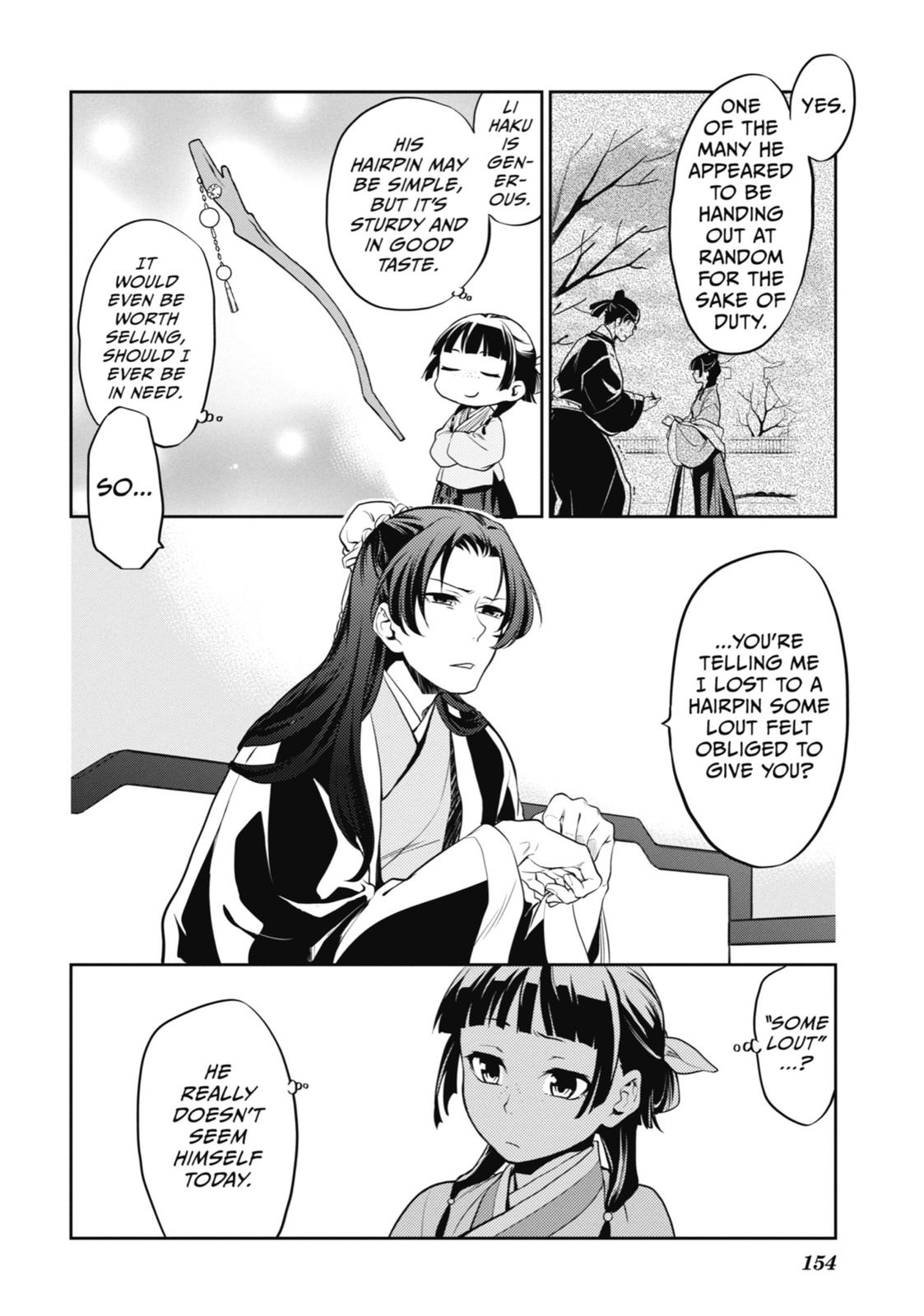 Kusuriya no Hitorigoto Chap 13 - Next Chap 14