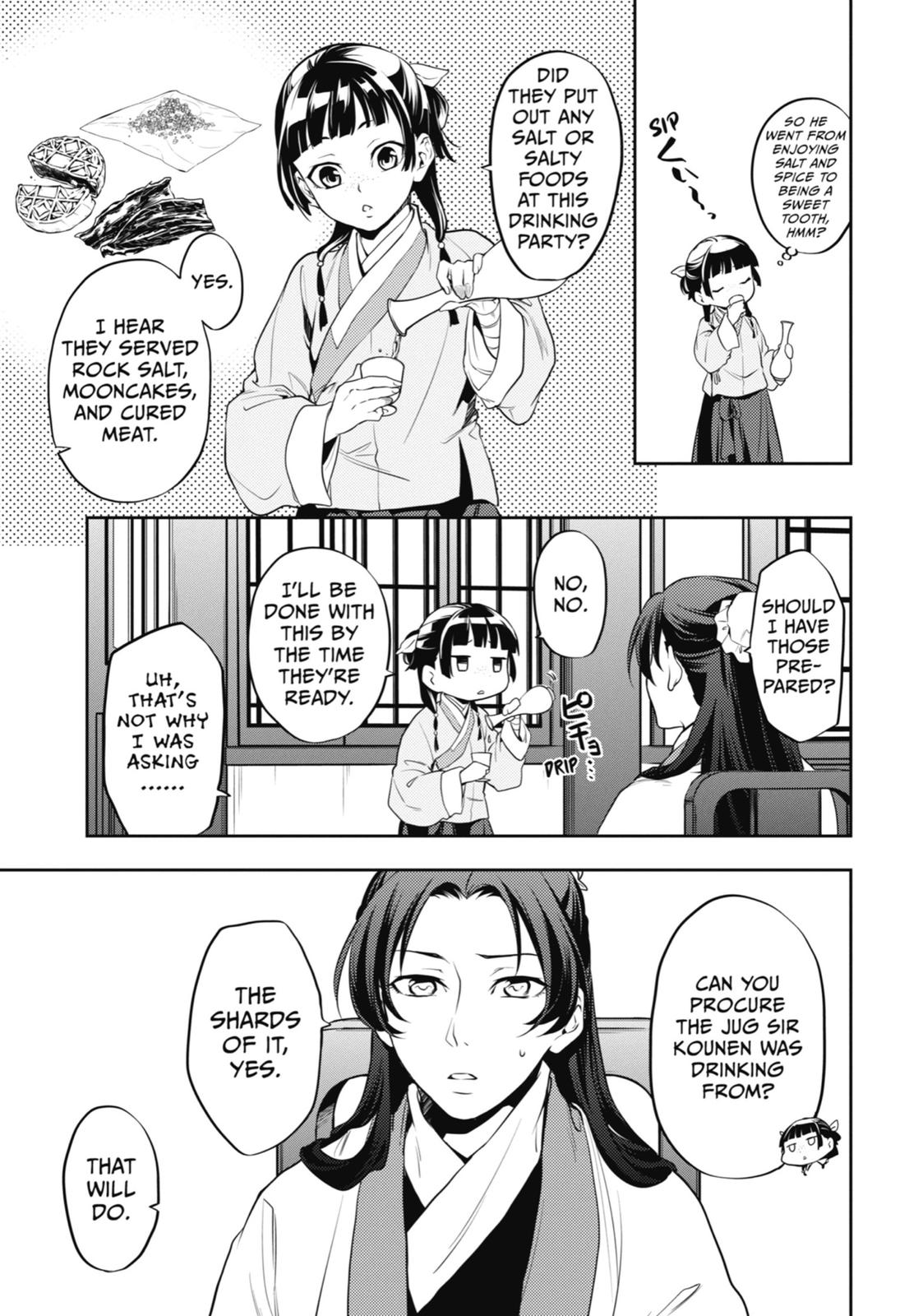 Kusuriya no Hitorigoto Chap 13 - Next Chap 14