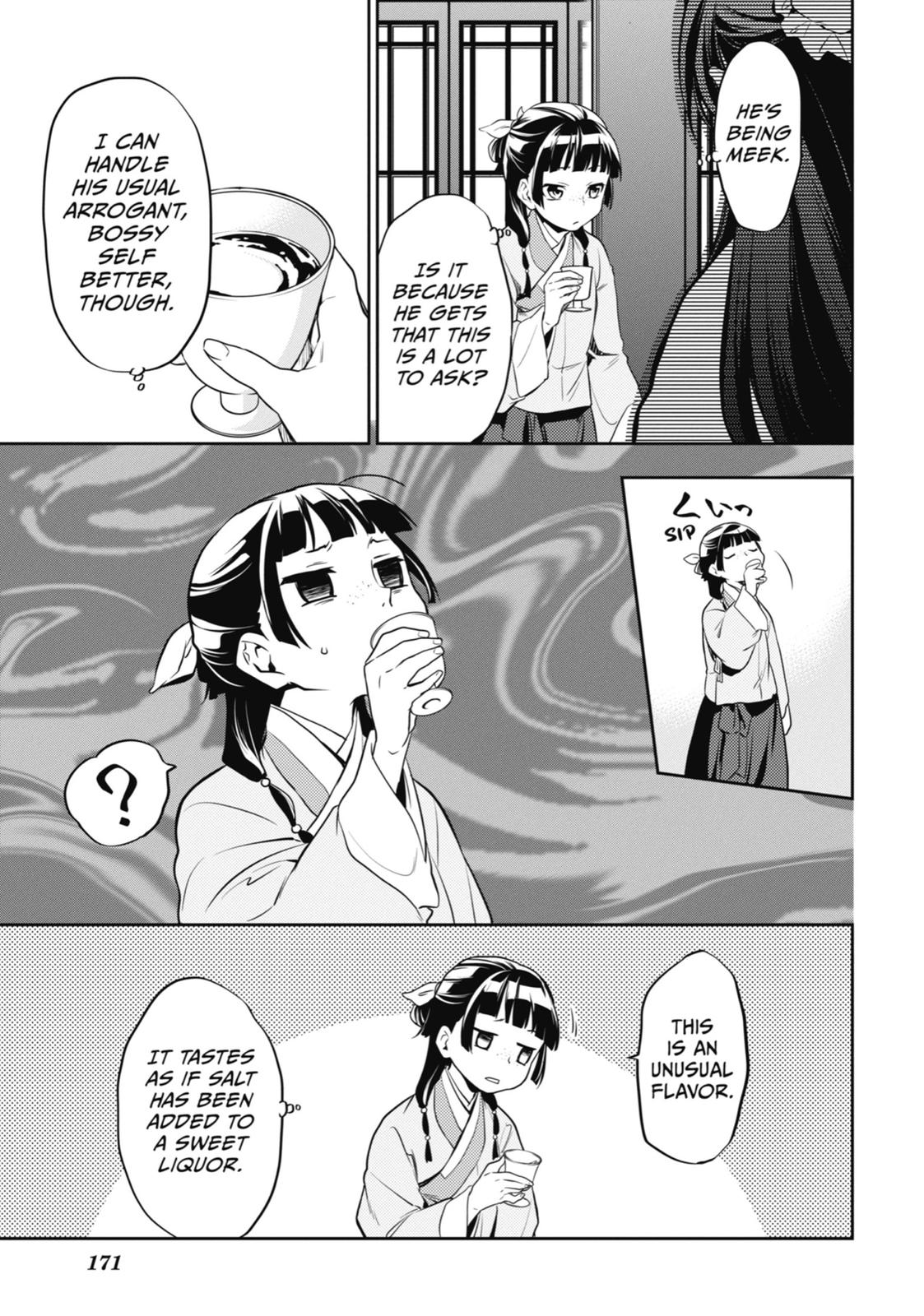 Kusuriya no Hitorigoto Chap 13 - Next Chap 14