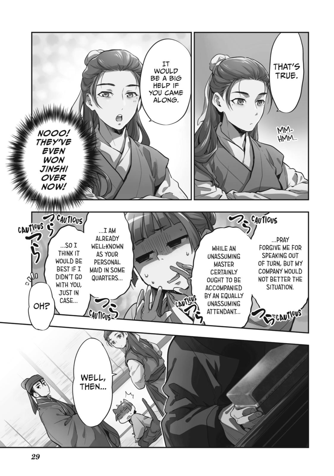 Kusuriya no Hitorigoto Chap 27 - Next Chap 28