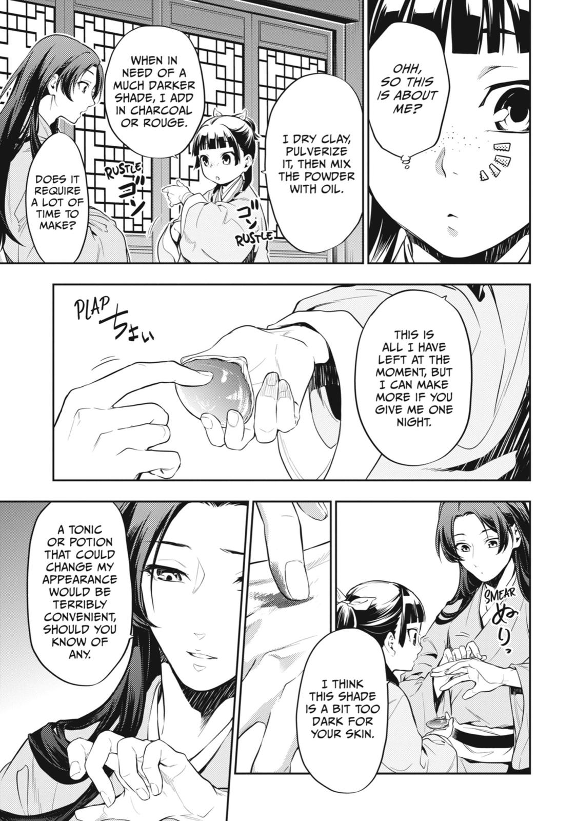 Kusuriya no Hitorigoto Chap 27 - Next Chap 28