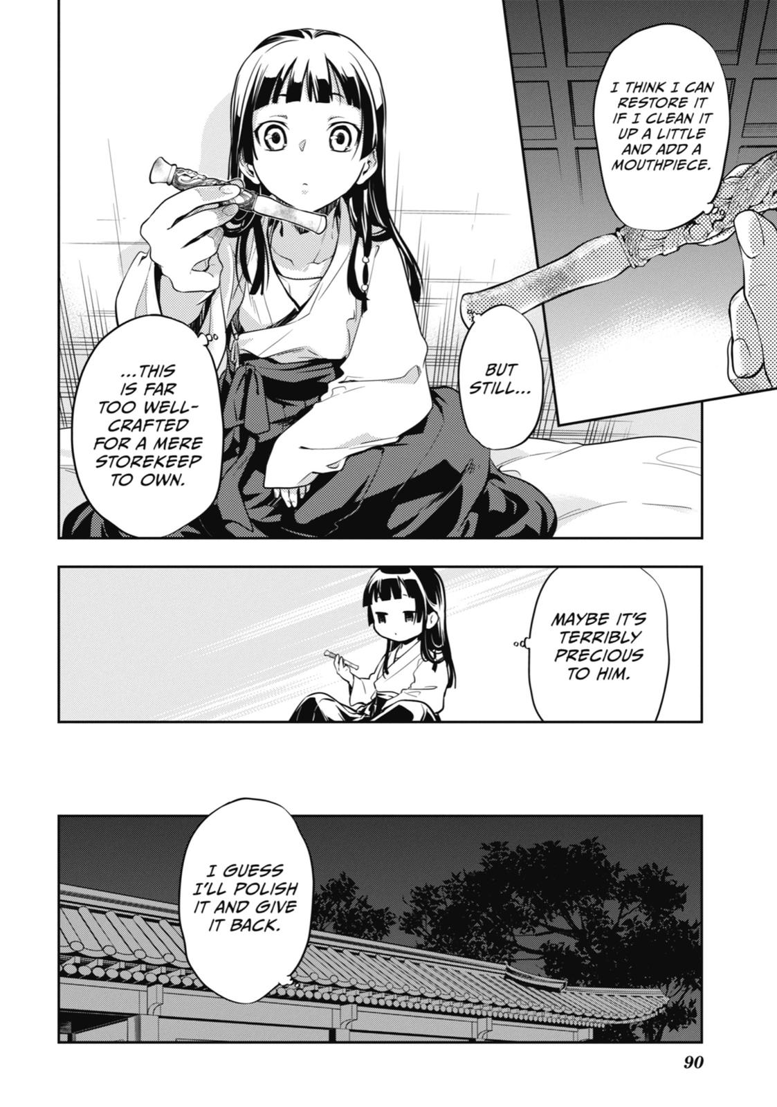 Kusuriya no Hitorigoto Chap 24 - Next Chap 25
