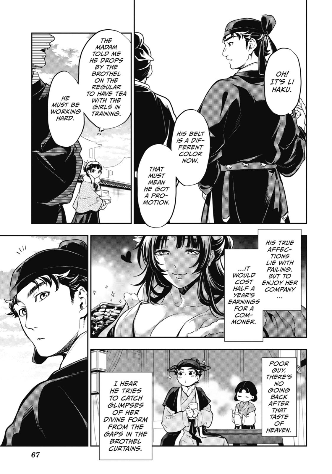 Kusuriya no Hitorigoto Chap 24 - Next Chap 25