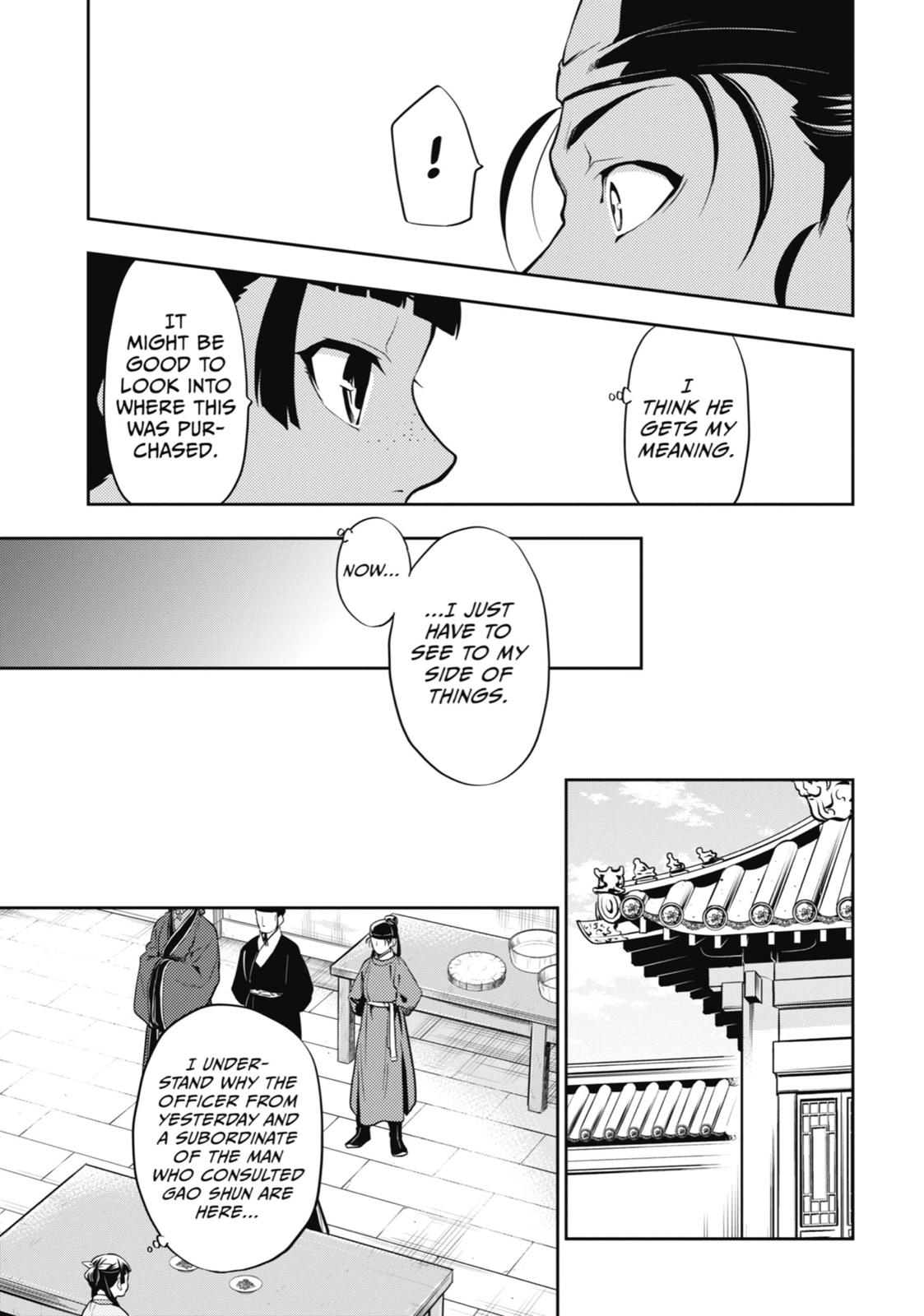 Kusuriya no Hitorigoto Chap 25 - Next Chap 26