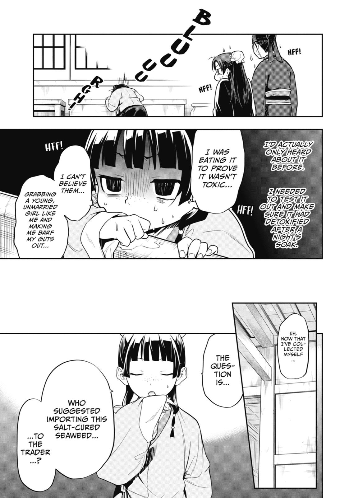 Kusuriya no Hitorigoto Chap 25 - Next Chap 26