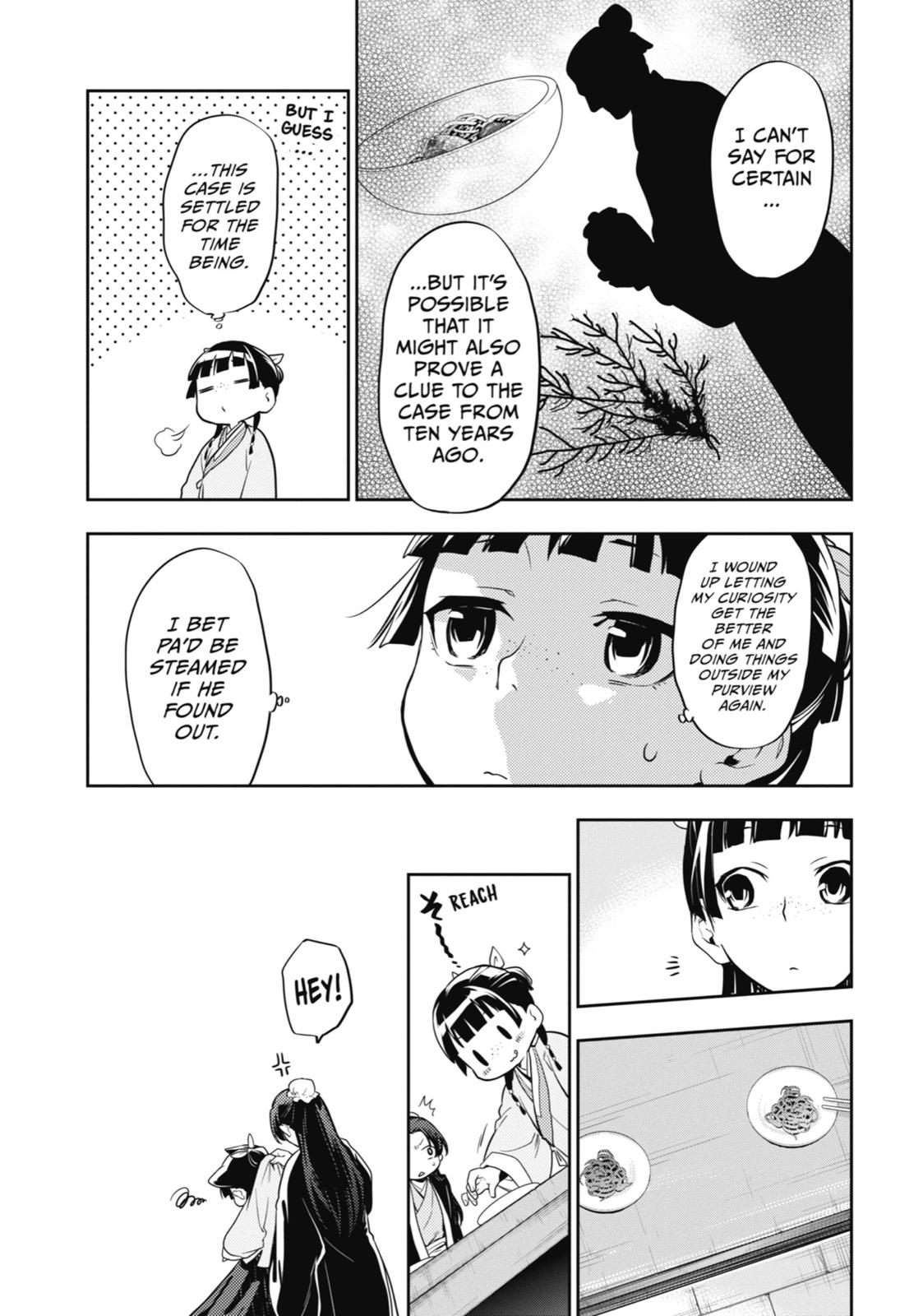 Kusuriya no Hitorigoto Chap 25 - Next Chap 26