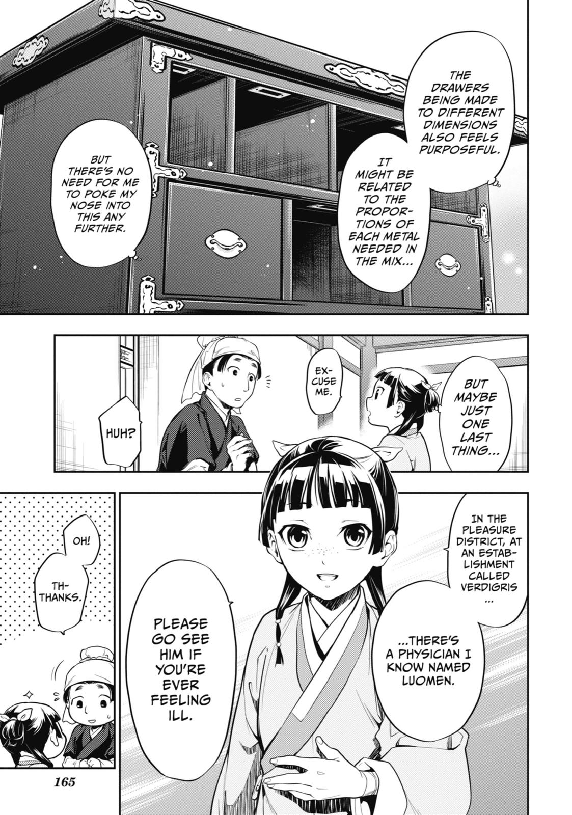 Kusuriya no Hitorigoto Chap 26 - Next Chap 27