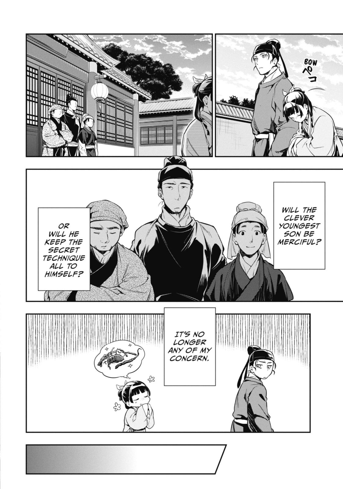 Kusuriya no Hitorigoto Chap 26 - Next Chap 27