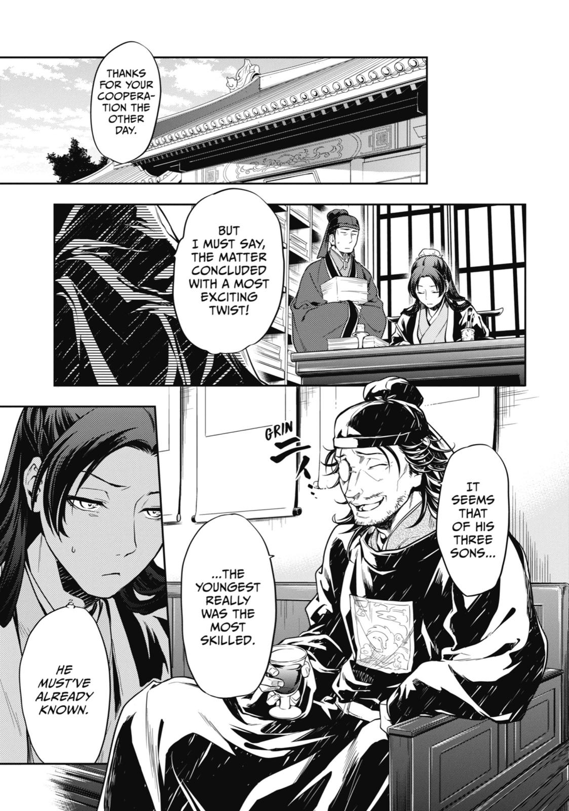 Kusuriya no Hitorigoto Chap 26 - Next Chap 27