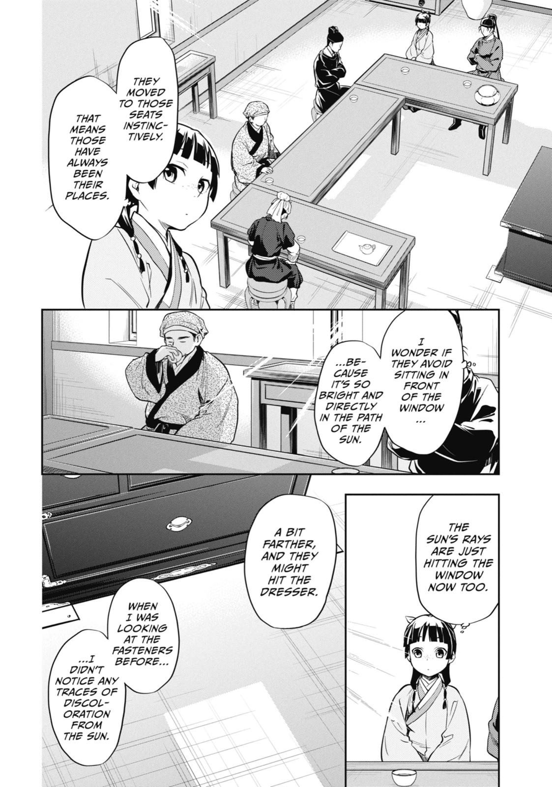 Kusuriya no Hitorigoto Chap 26 - Next Chap 27