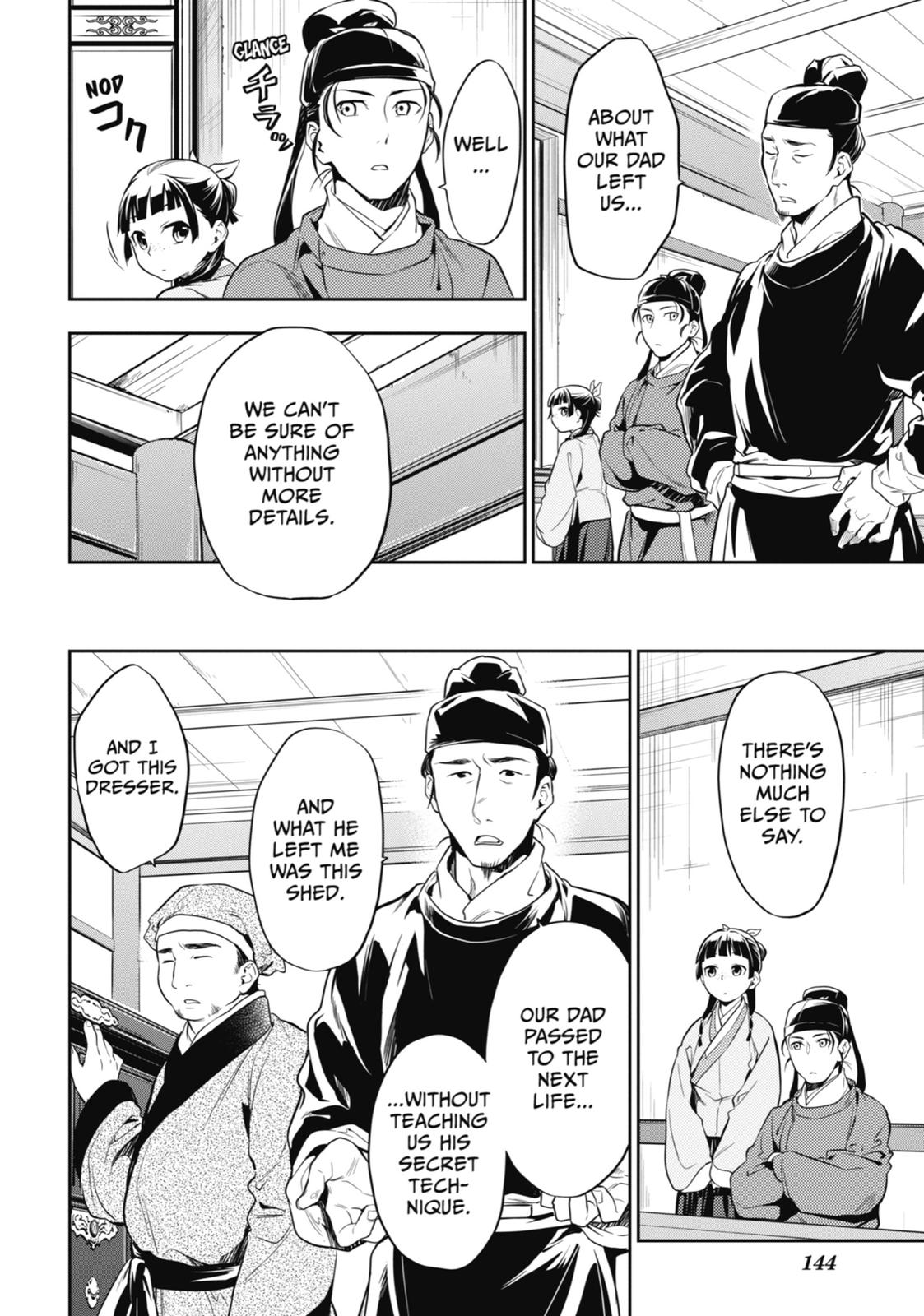 Kusuriya no Hitorigoto Chap 26 - Next Chap 27