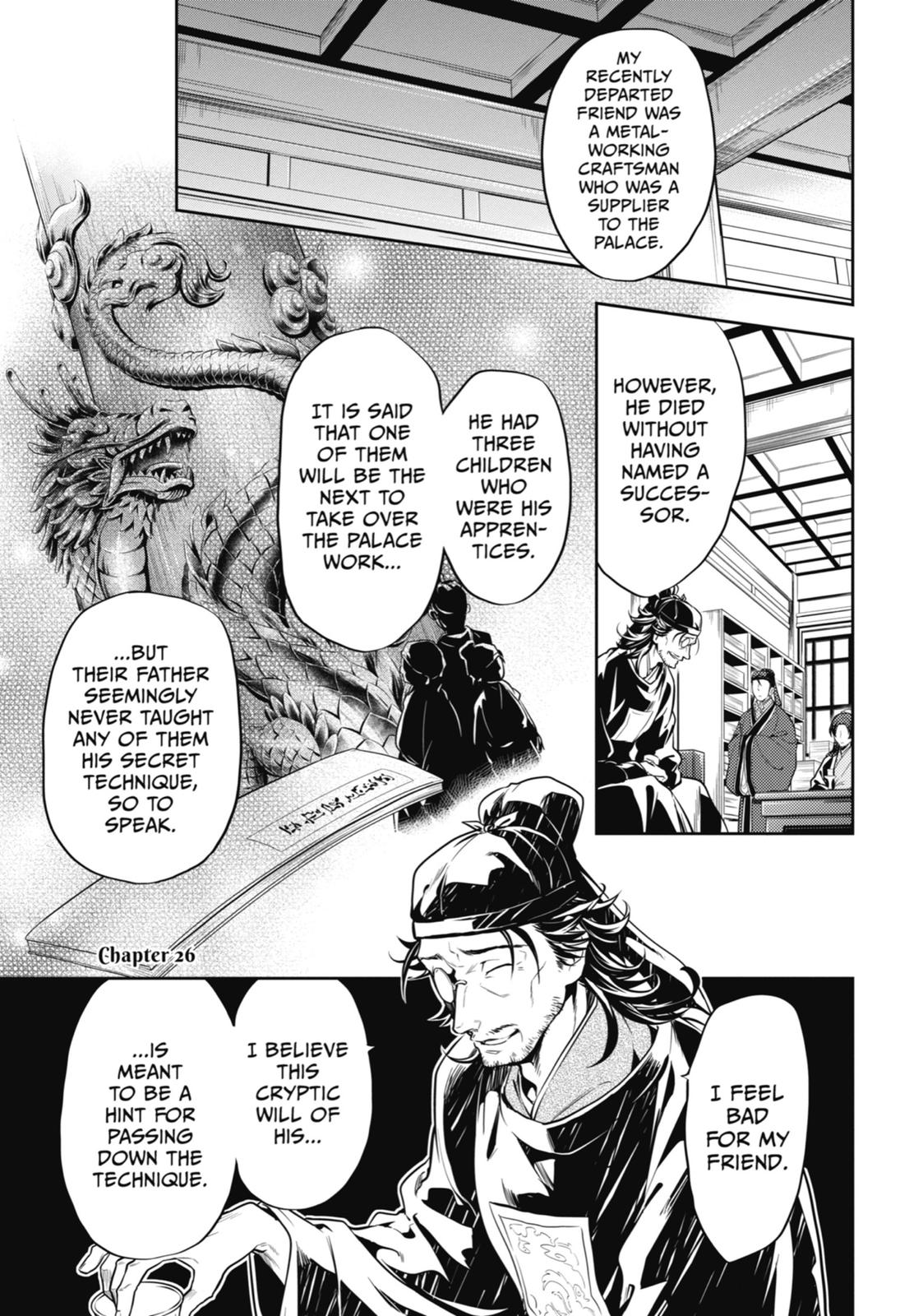 Kusuriya no Hitorigoto Chap 26 - Next Chap 27