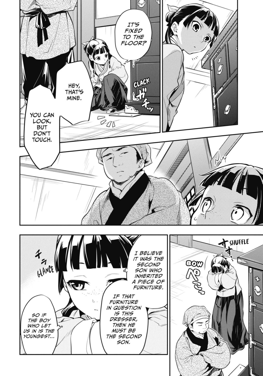 Kusuriya no Hitorigoto Chap 26 - Next Chap 27
