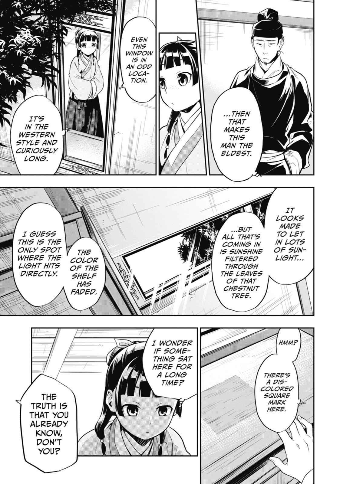 Kusuriya no Hitorigoto Chap 26 - Next Chap 27