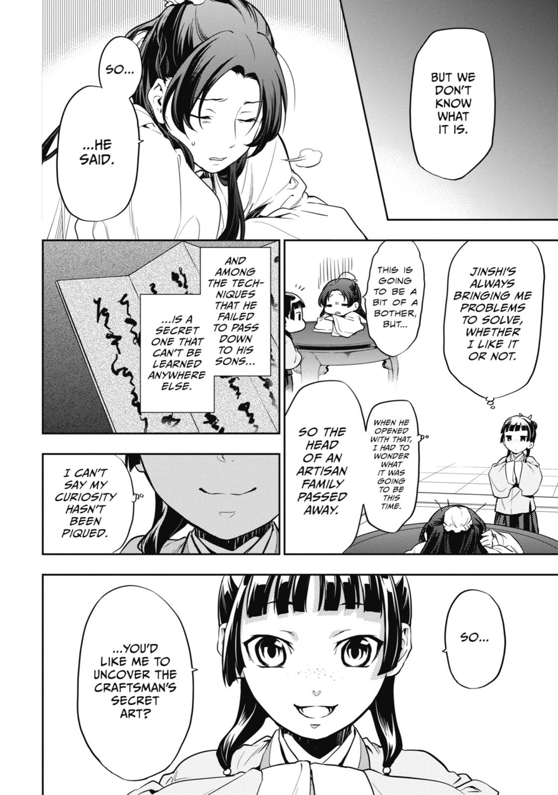 Kusuriya no Hitorigoto Chap 26 - Next Chap 27