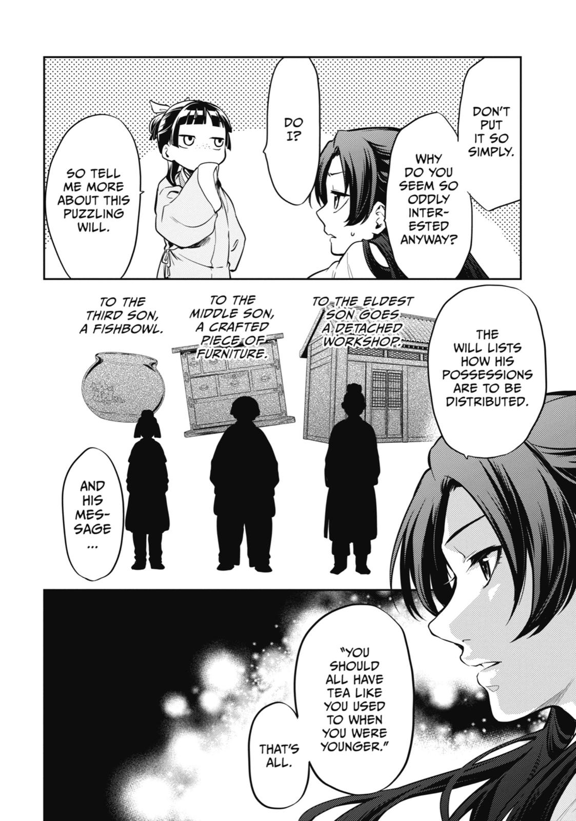 Kusuriya no Hitorigoto Chap 26 - Next Chap 27