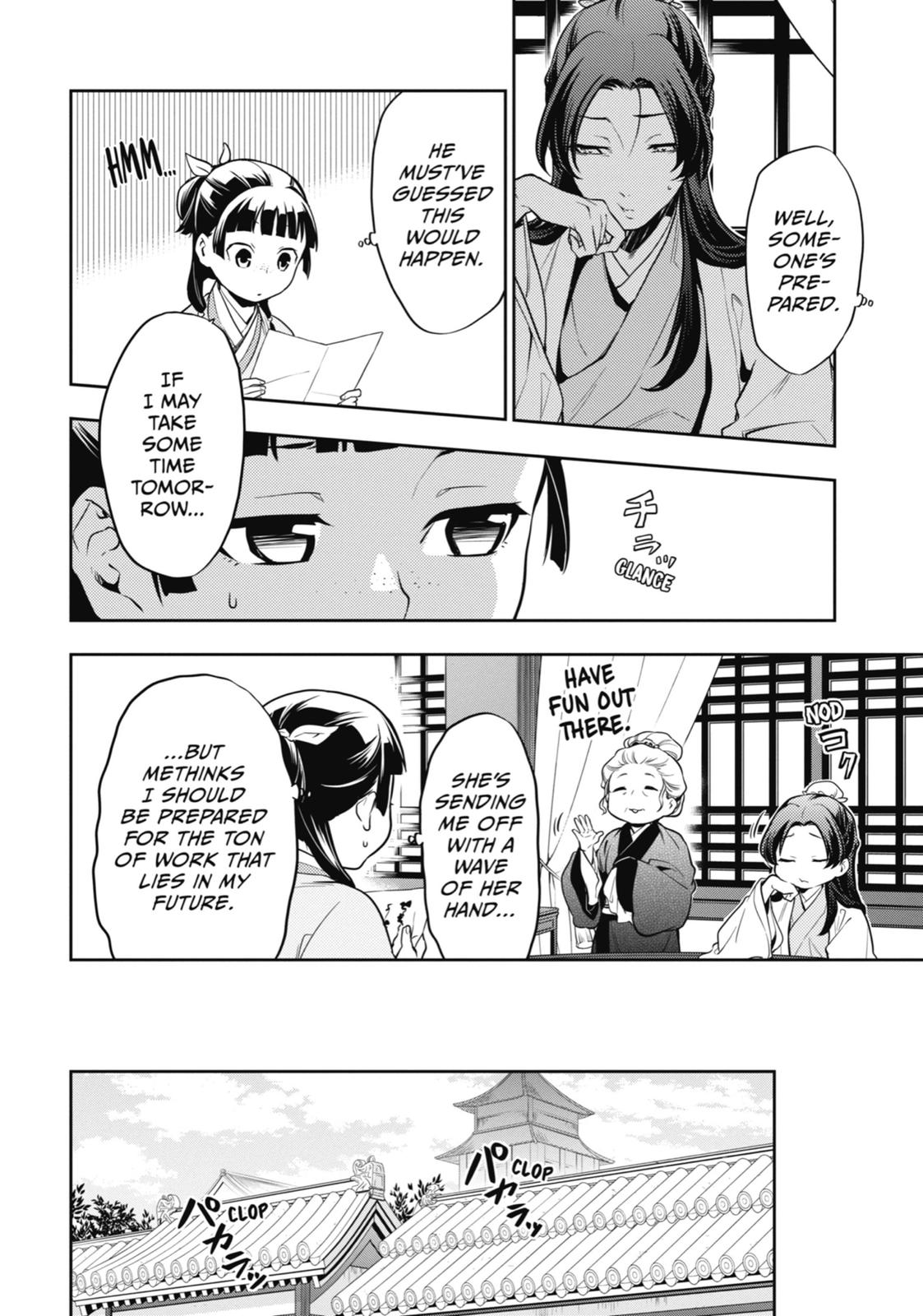 Kusuriya no Hitorigoto Chap 26 - Next Chap 27