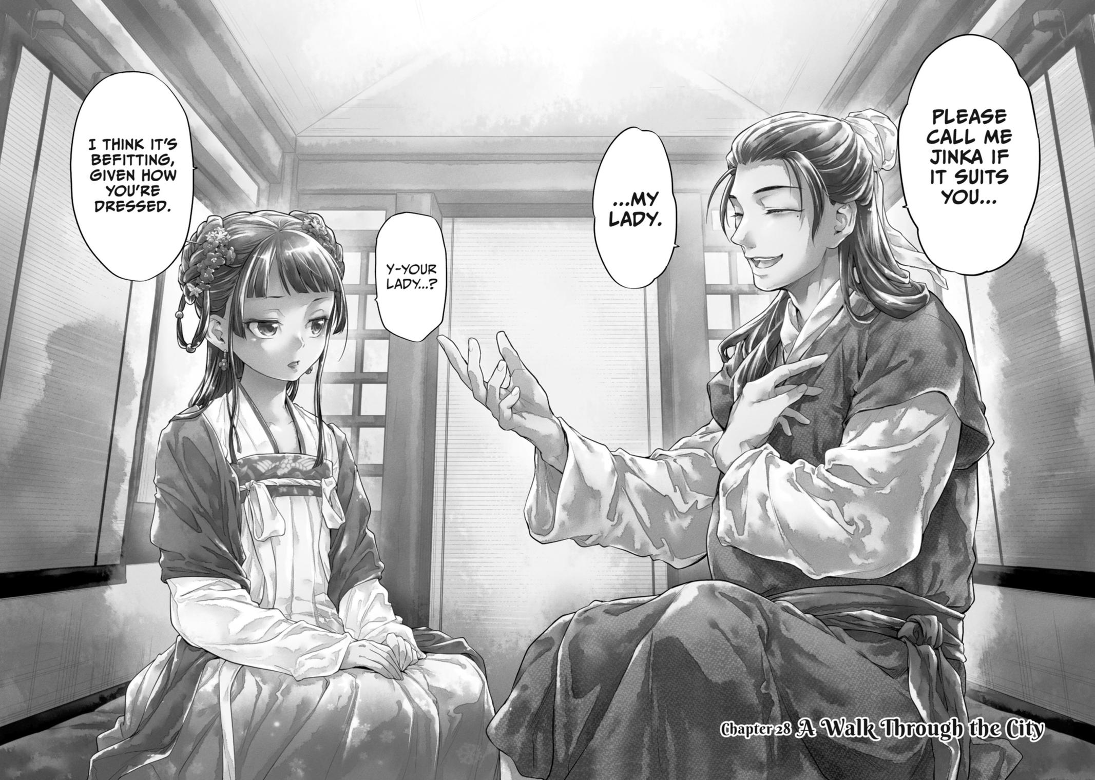 Kusuriya no Hitorigoto Chap 28 - Next Chap 29
