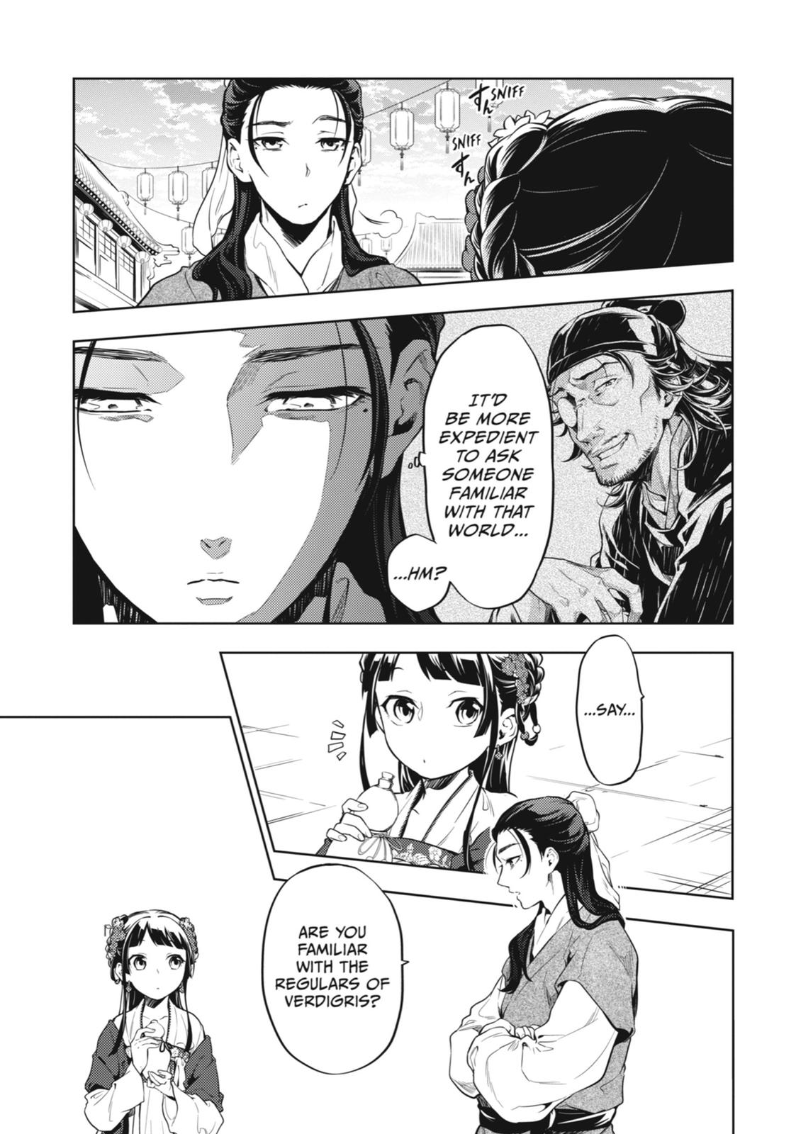 Kusuriya no Hitorigoto Chap 28 - Next Chap 29