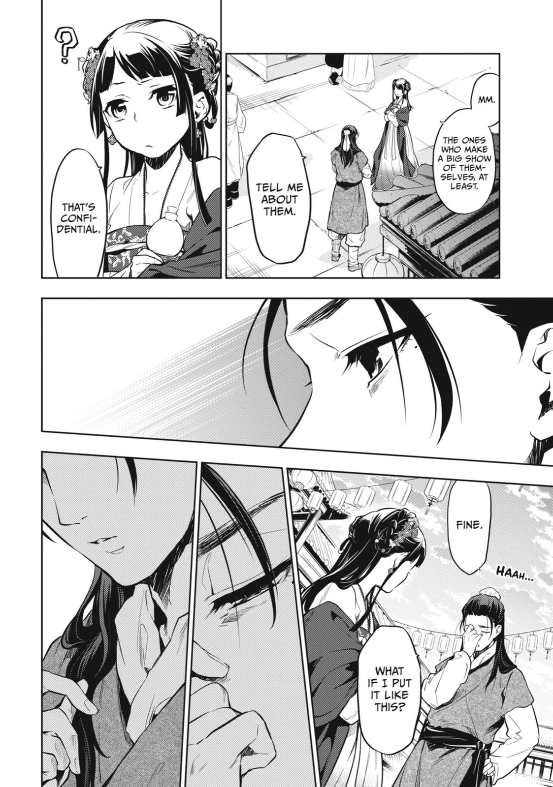 Kusuriya no Hitorigoto Chap 28 - Next Chap 29