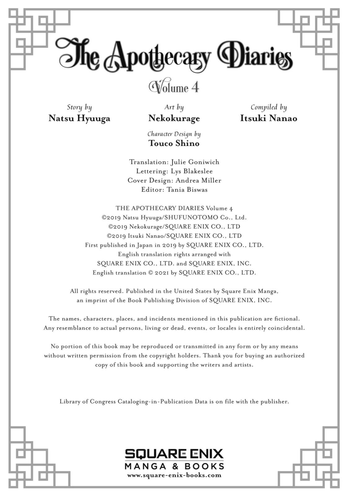 Kusuriya no Hitorigoto Chap 21 - Next Chap 22