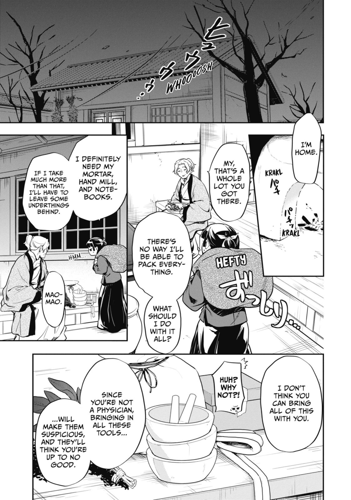 Kusuriya no Hitorigoto Chap 21 - Next Chap 22