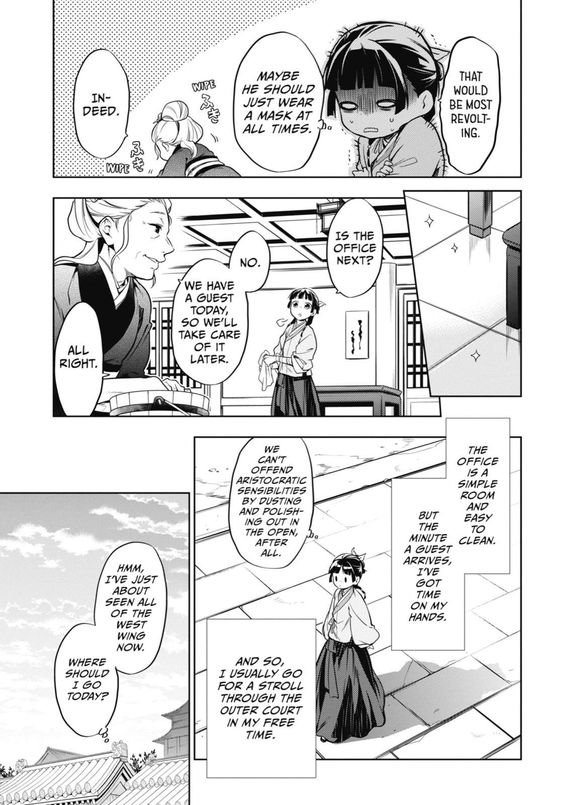 Kusuriya no Hitorigoto Chap 22 - Next Chap 23