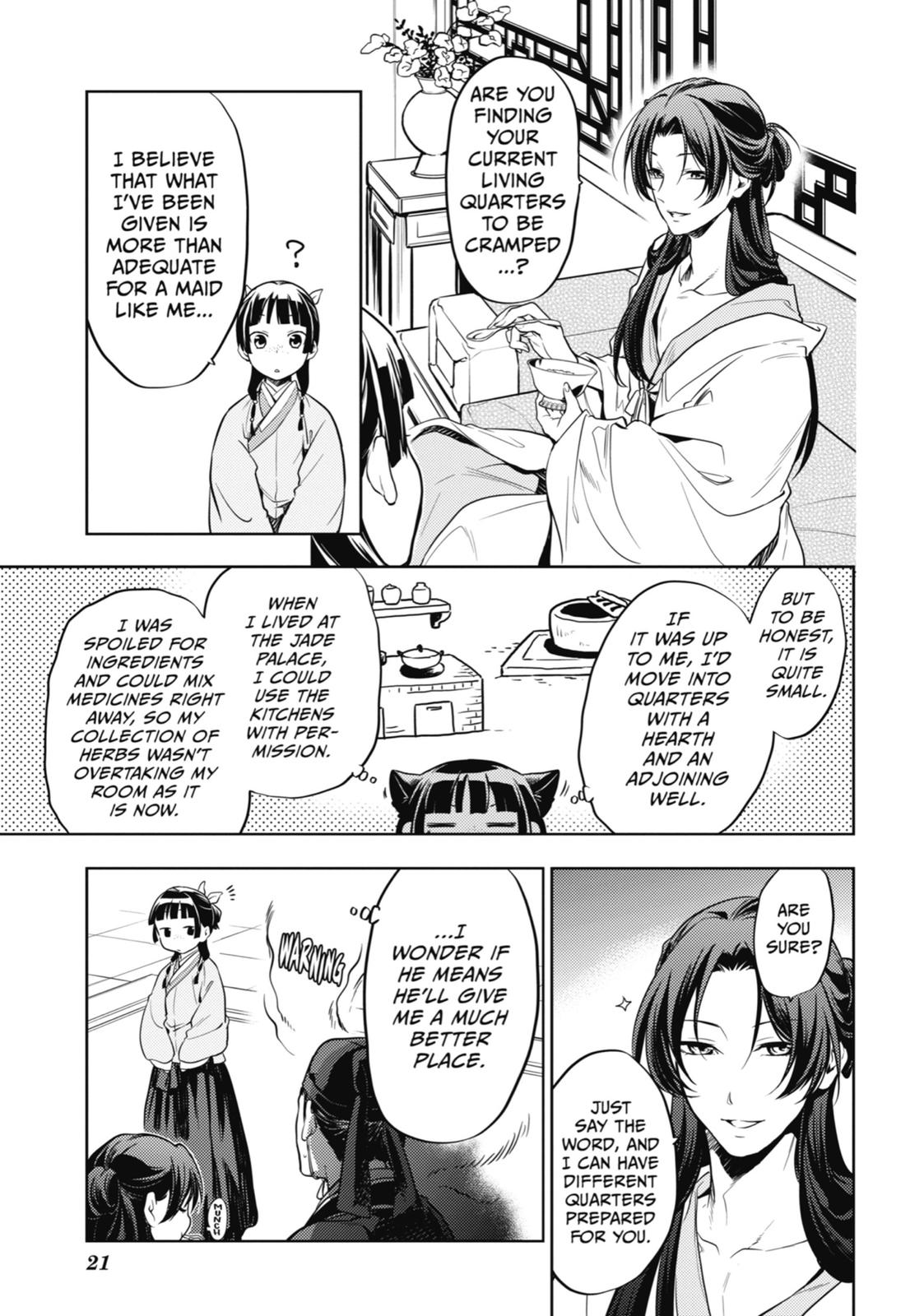 Kusuriya no Hitorigoto Chap 22 - Next Chap 23