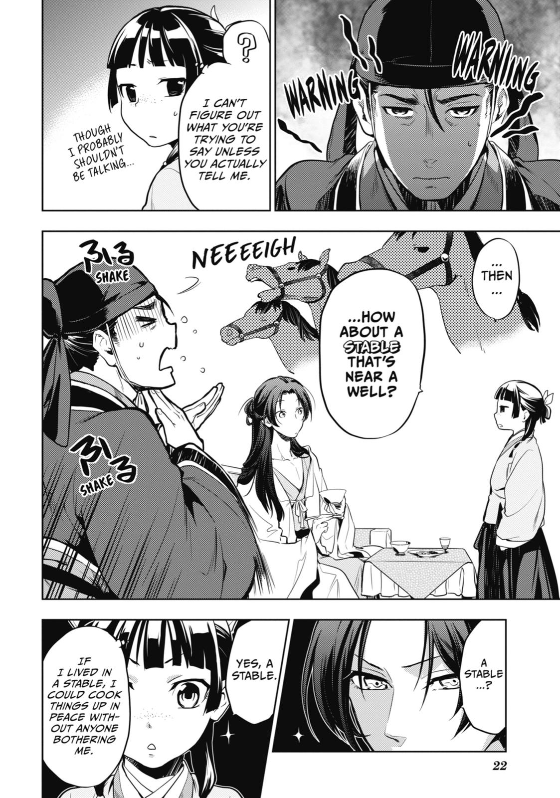 Kusuriya no Hitorigoto Chap 22 - Next Chap 23