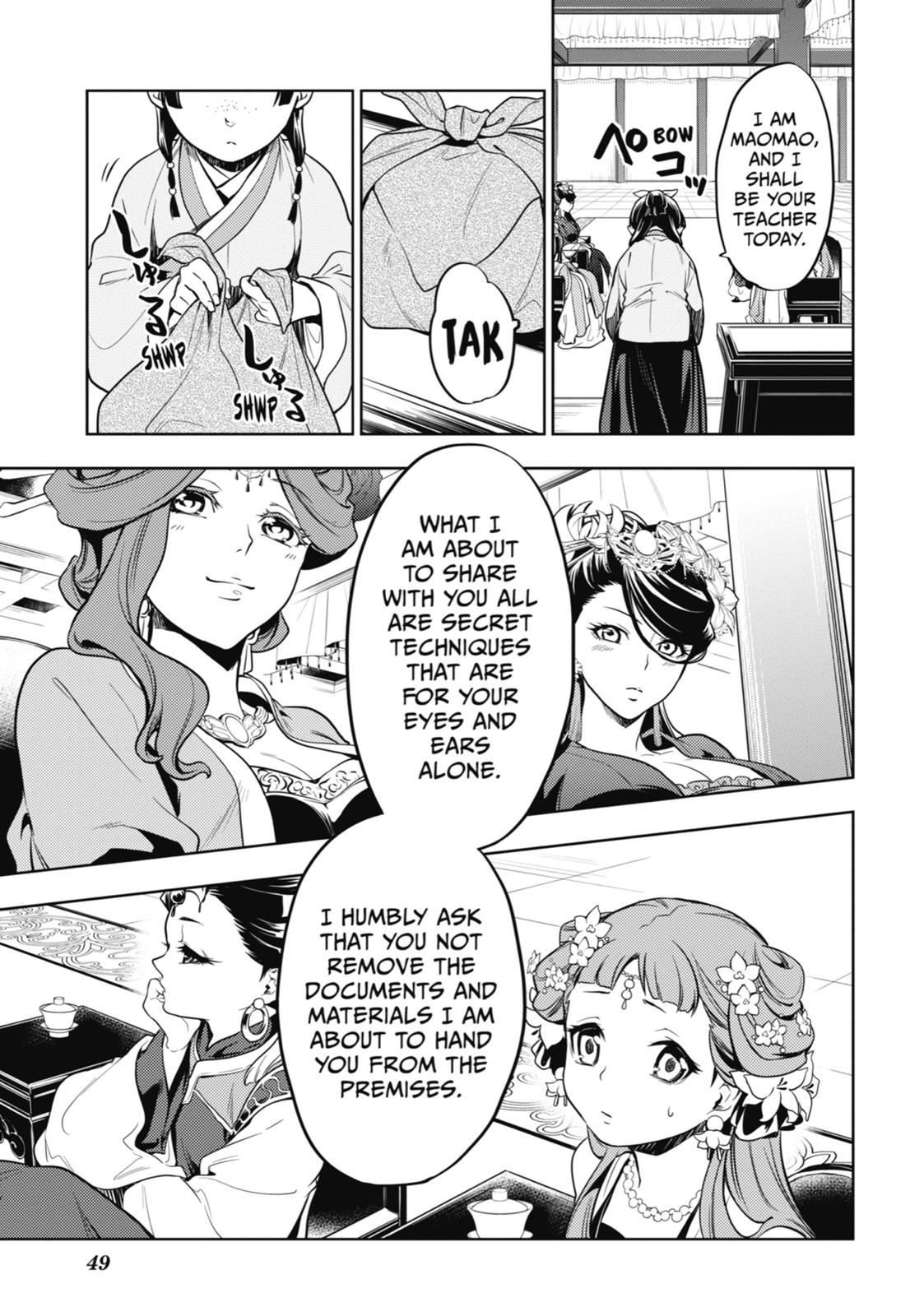 Kusuriya no Hitorigoto Chap 23 - Next Chap 24