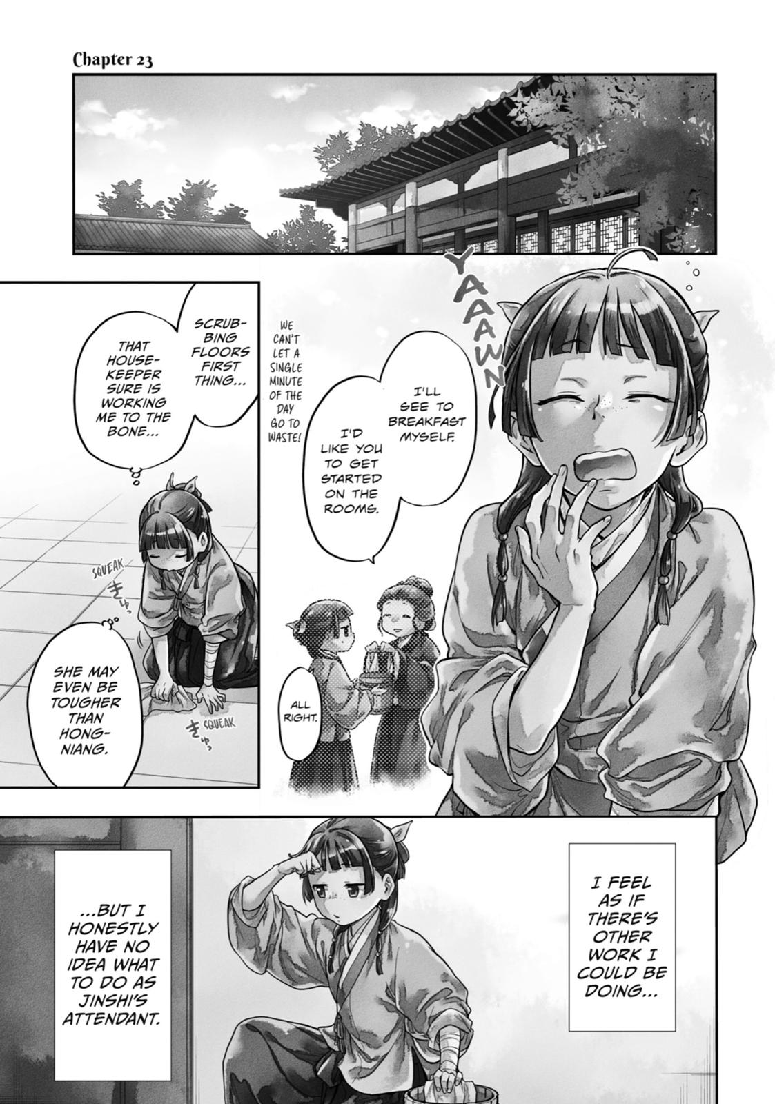 Kusuriya no Hitorigoto Chap 23 - Next Chap 24