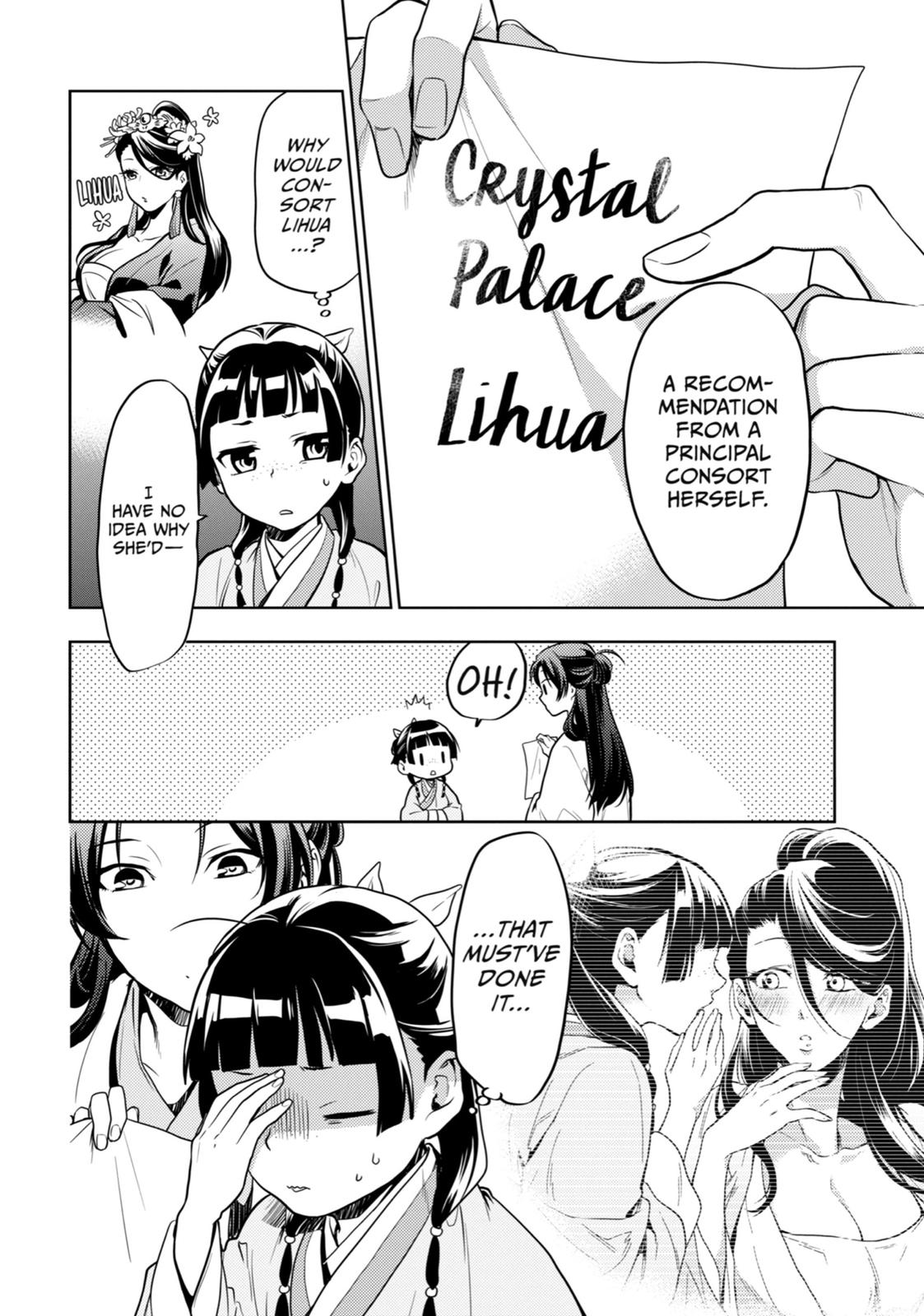 Kusuriya no Hitorigoto Chap 23 - Next Chap 24