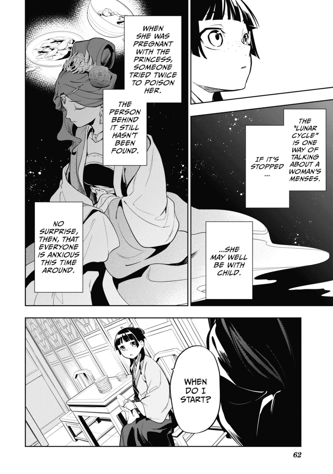 Kusuriya no Hitorigoto Chap 34 - Next Chap 35