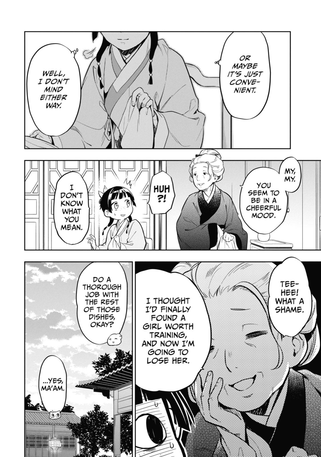 Kusuriya no Hitorigoto Chap 34 - Next Chap 35