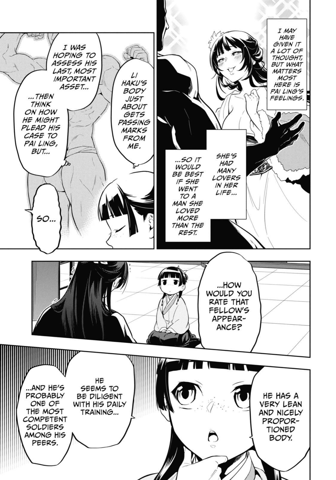 Kusuriya no Hitorigoto Chap 35 - Next Chap 36