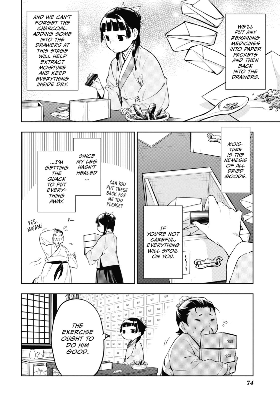 Kusuriya no Hitorigoto Chap 35 - Next Chap 36