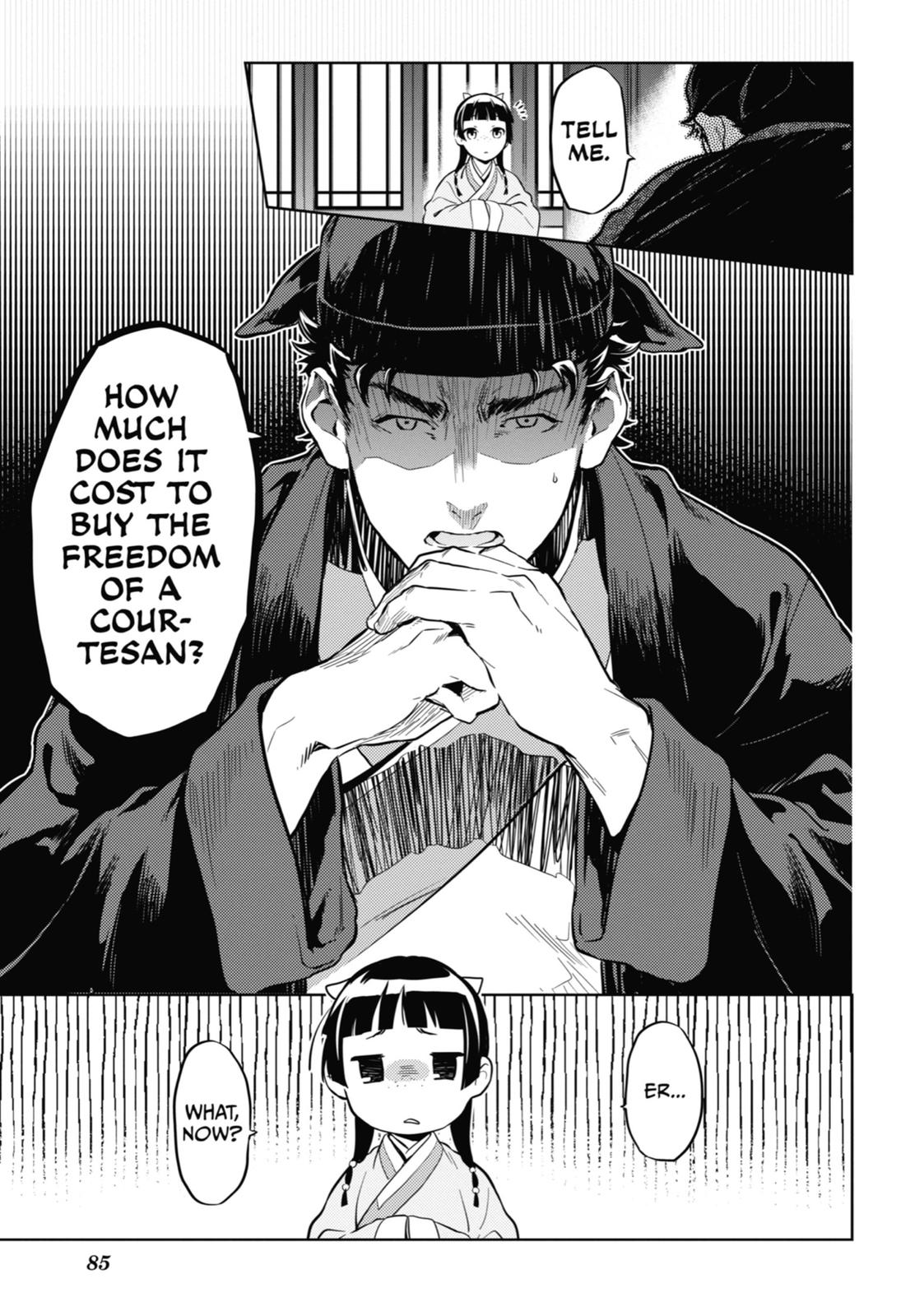 Kusuriya no Hitorigoto Chap 35 - Next Chap 36