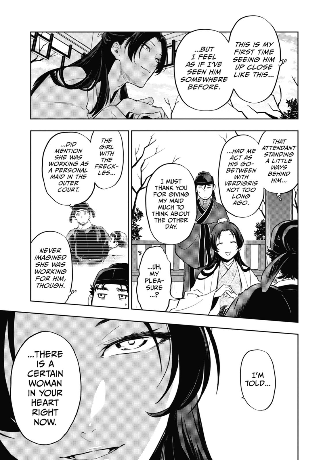 Kusuriya no Hitorigoto Chap 35 - Next Chap 36